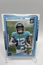 Travis Hunter #201- 2025 Panini Donruss Optic - Rated Rookie Card. rookie card picture