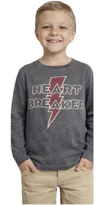 Pixie Lane Toddler Size 4 Heart Breaker Lightning Bolt Graphic Long Sleeve Shirt