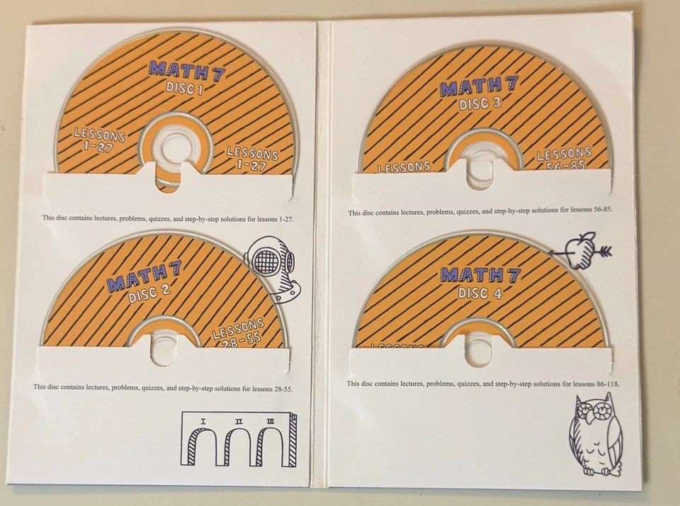 Teaching Textbooks Math 7 by Greg Sabouri - Image 2 of 2