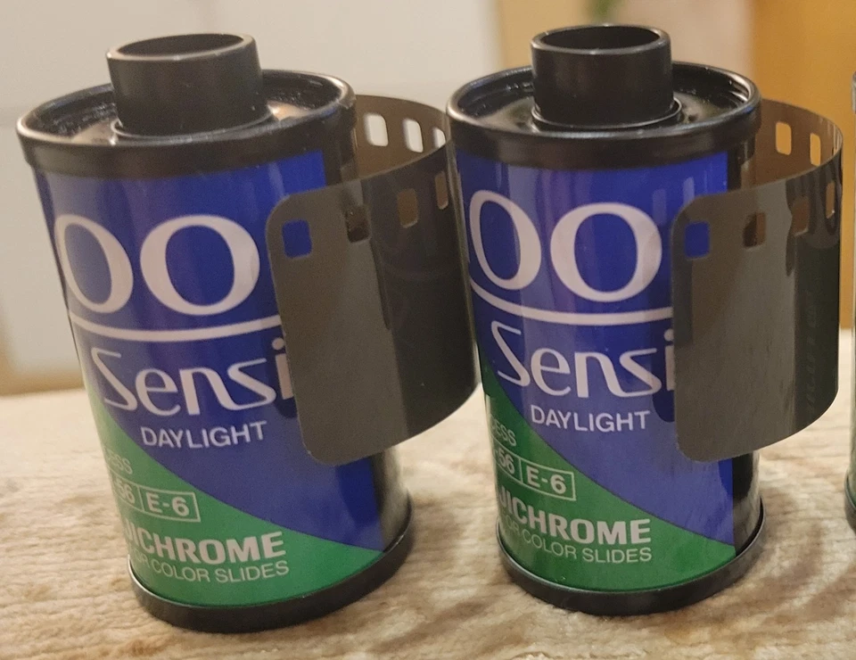 2 x Fujichrome Sensia Daylight 100 colour slide film (unknown expiry date) - Image 2 of 3