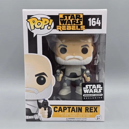 Funko Pop! Vinyl Star Wars Rebels Captain Rex #164 Smuggler's Bounty Exclusive
