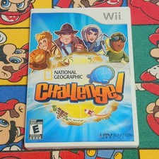 National Geographic Challenge (Nintendo Wii) CIB Complete Game