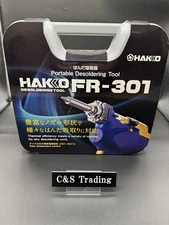 HAKKO FR301-81 Desoldering tool rubber flat plug type with case AC100V