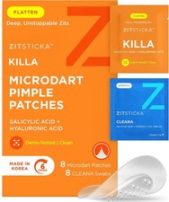 Killa Kit Microdart Pimple Patch For Face, Fast-Acting, 8 Count