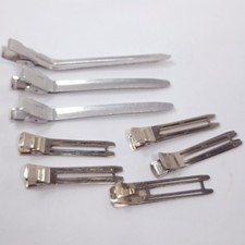 Vintage Goody Lady Ellen Made England pin curl clips metal hair wave aluminum