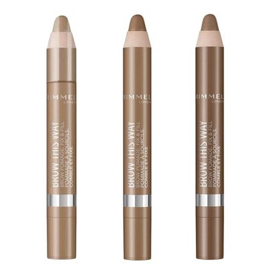 Rimmel London Brow This Way Augenbrauenpomade Fix & Fill Buntstift - Wählen Sie Ihren Farbton