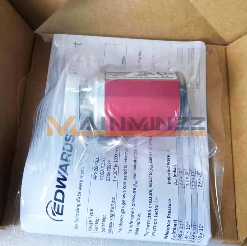 ONE NEW EDWARDS APG200-XLC-NW16 D1G2011100 vacuumometer #F22
