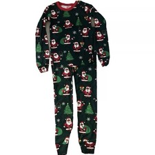 The Children Place Christmas Holiday Santa Pajama Set Size 6