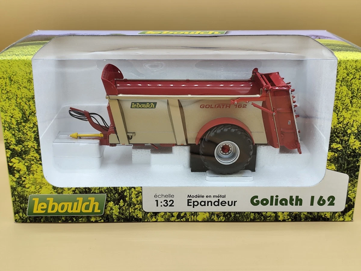1/32 Le Boulch Goliath 162 Epandeur Remorque Rouge UH Universal Hobbies