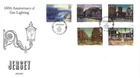 Jersey Comm/FDC - 150th Ann of Gas Lightning - Jersey -  1995  (JES356)