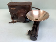 Vintage Argus 33mm Camera in Leather Case with Flash