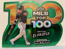 2025 Leaf Nation Bryce Eldridge /5 Green MLB Top 100