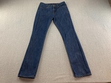 Lucky Brand Cooper Slim Jeans Girls Size 16 Blue Dark Wash Cute Classic Quality
