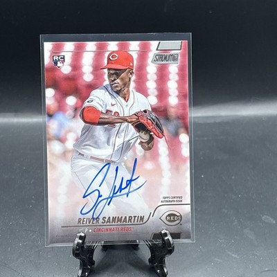 2022 Topps Stadium Club Reiver Sanmartin Rookie On Card Auto Autograph
