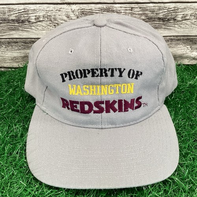 #ad Vintage Property Of Washington Redskins Snapback Hat Cap New Era Pro Model 90s $21.21