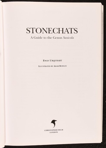 2001-2002 2vol Sylvia Warblers and Stonechats Hadoram Shirihai Ewan Urquhart ... - Picture 4 of 10