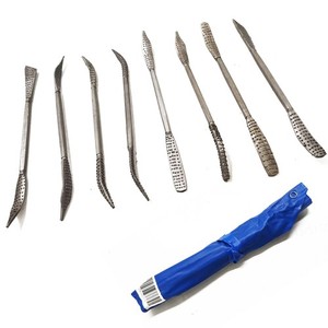 Treki 10 Stück Stubby Holzraspel Raspel Set mit 6,35mm Hex Schaft Fräser Holzraspel für Bohrmaschine, Profilraspel für Holz Fräsaufsatz Holzfräser für Bohrmaschine zum Schnitzen Gravieren