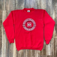 Vintage 90's Nebraska Cornhuskers national champions crewneck sweatshirt sports