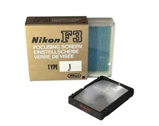 Red Dot [Almost Unused in BOX] Nikon Focusing Screen Type J For F3 F3HP From JPN