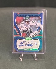 2025 Panini Certified-Canton Certified Signatures Eric Allen Blue 17/50 CAN-EAL
