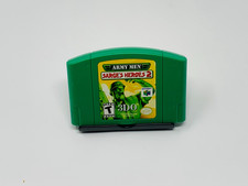 Army Men Sarge’s Heroes 2 N64 Green Cartridge Authentic OEM