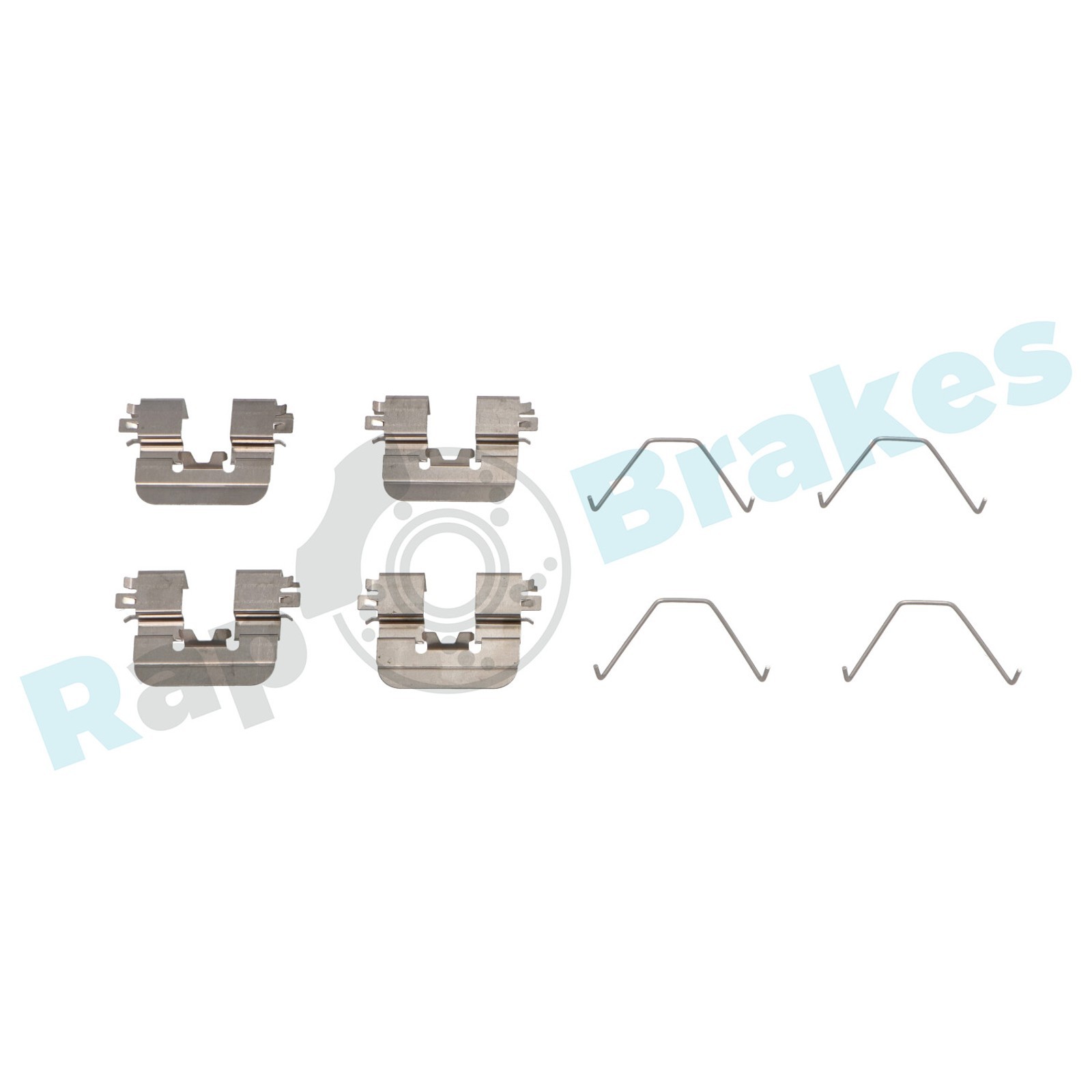 ZubehöRsatz Scheibenbremsbelag Rap Brakes R-U0376 FüR Opel Adam M13 Lpg Kia Jf 3-image