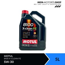 Motul 8100 X-Clean FE 5W-30 Renault RN17 MB 229.52 Fiat Motoröl 5 Liter