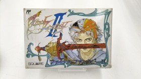 Square Final Fantasy II Famicom Game, Used, Box damaged