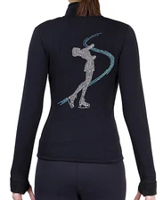 Figure Skating Polartec Fleece Jacket Rhinestone JR234