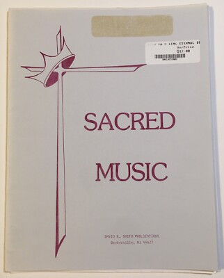 Sacred Instrumental Sheet Music ~ Lead On O King Eternal ~ David E. Smith Brass