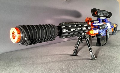 MRS-15A Modular Sniper Rifle Nerf Rapidstrike Blaster Kit 