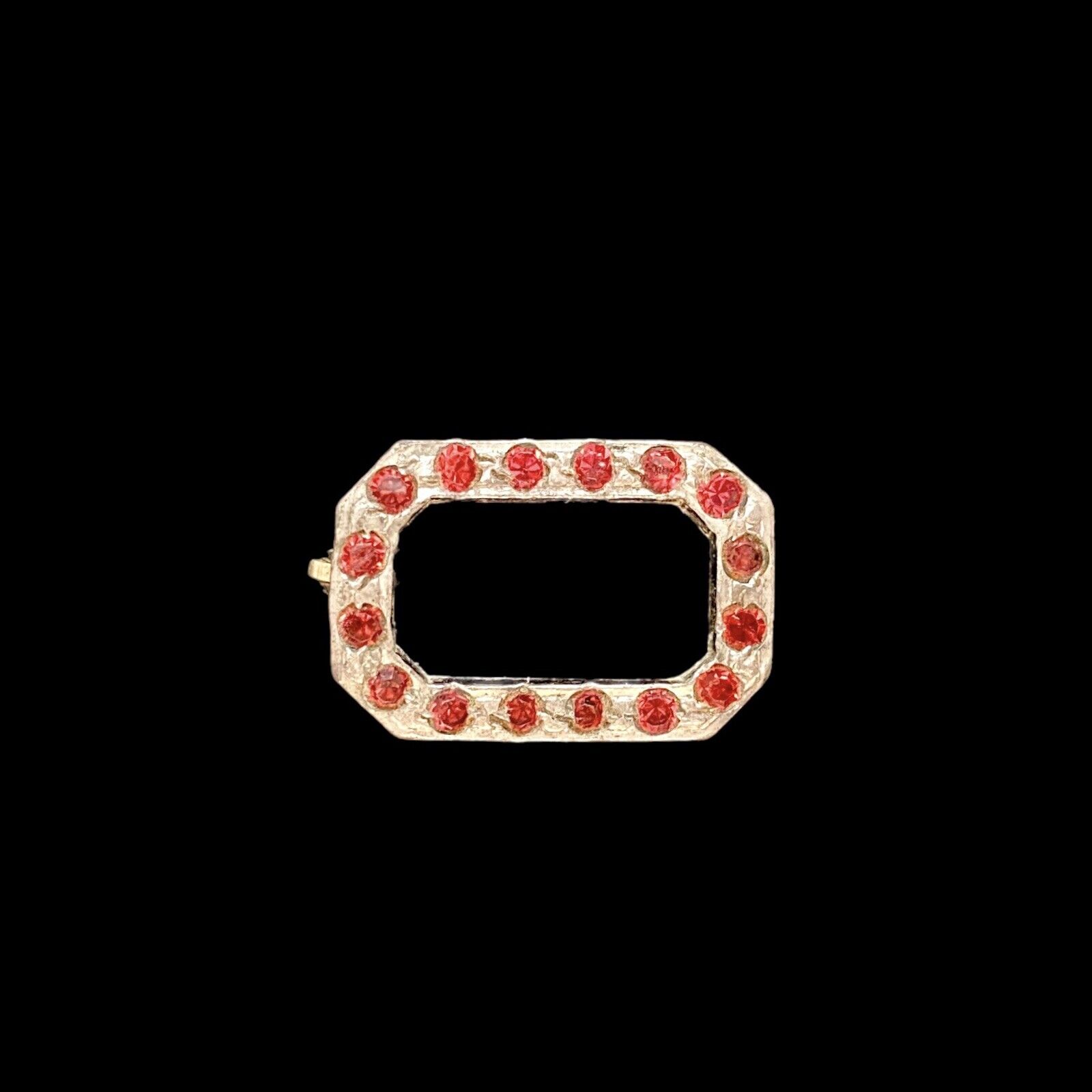 Antique Handkerchief Pin Brooch (Victorian?) C Cl… - image 1