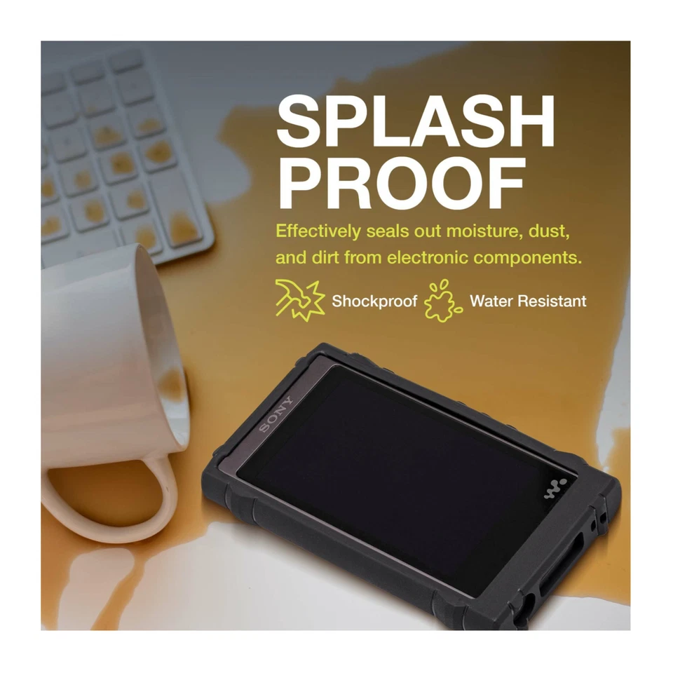 Knox Gear Rugged Hardshell Case for Sony NW-A55 Walkman MP3 Players - Image 3 of 4