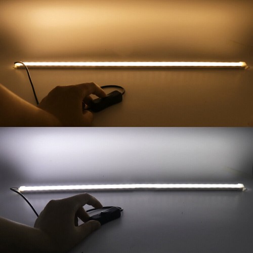 Portable Hard Strip Bar USB LED Light Tube Under Cabinet With Switch Night Light - Picture 7 of 15