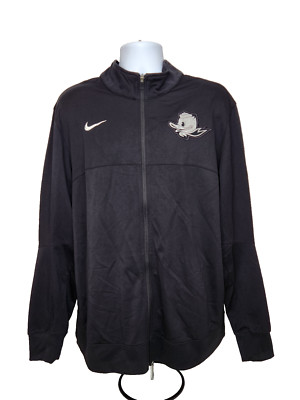 Oregon DUCKS Football TEAM ISSUED Nike WIN THE DAY Zip Up JACKET     Men's  3XL