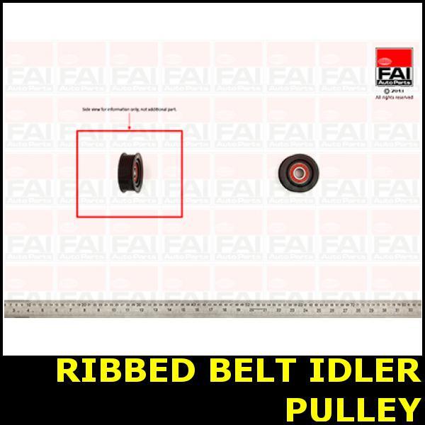 Ribbed Belt Idler Pulley Fits SKODA SUPERB 3U 2.5 AYM BDG 3U4 2301T