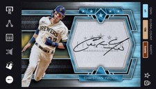 [DIGITAL CARD] TOPPS BUNT 22 CHRISTIAN YELICH ICONIC 5-STAR PLATINUM SIG, MIL
