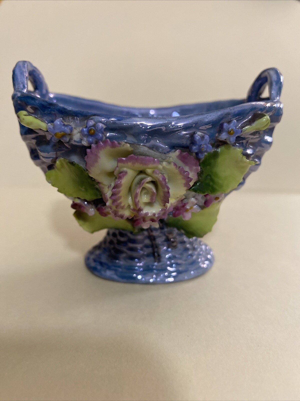 vintage porcelain candy trinket dish