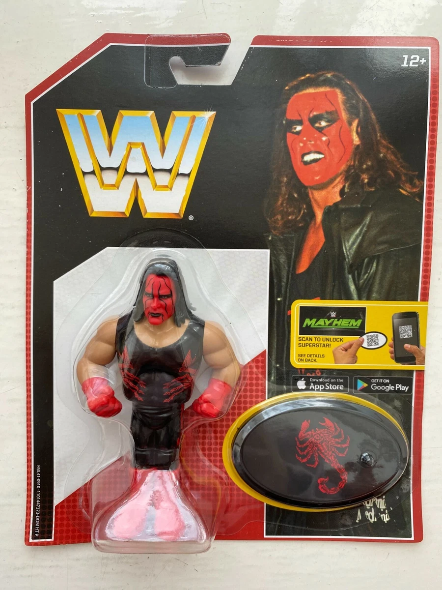 BNIB WWE MATTEL RETRO SERIES 6 NWO WCW WOLFPAC STING WRESTLING