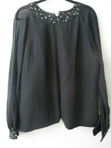 LIGHT THE BOX EMBELLISHED LONG EVENING TOP SIZE 20W - NWT | eBay