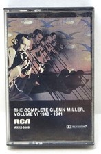 1980 The Complete Glenn Miller Vol. VI 1940-1941 Cassette Tape Vtg F5 