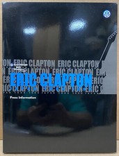 ERIC CLAPTON Japan Tour 1999 Promo Only PRESS KIT + CD + EXTRAS Volkswagen MINTY