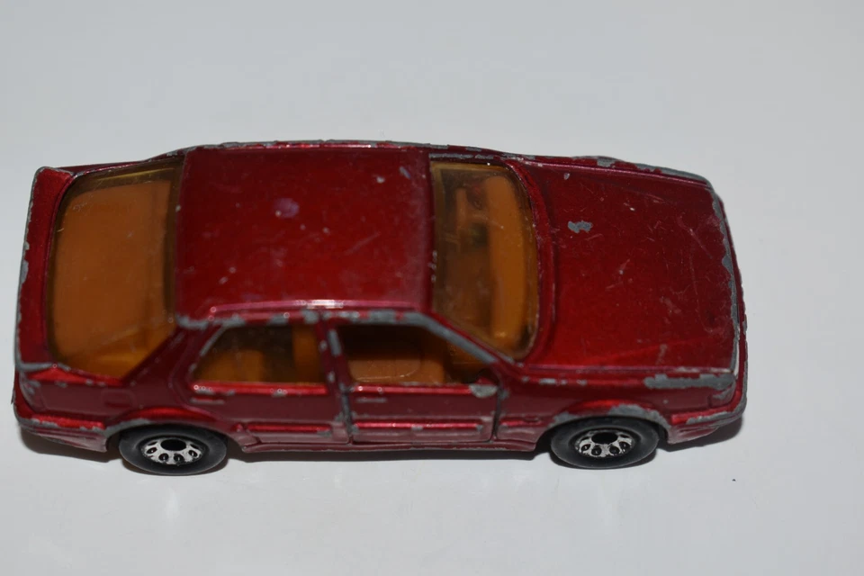 Matchbox 1987 Red Saab 9000 Turbo Made in Macau 1:60 scale - Image 3 of 4