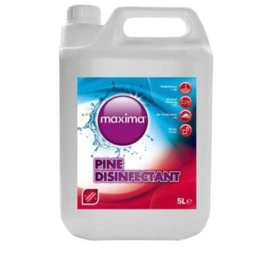 MAXIMA Pine disinfectant 5 litre Janitorial Sanitize Floors Walls Drains Cleaning