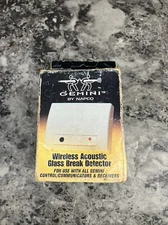 New Unused NAPCO GEM-GB Transmitter,White,For Gemini Panels glass break detector