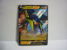 Pokemon 60/189 Lucanon V Ultra Rare EB03 Epee Bouclier 3  VF Français