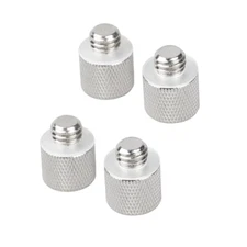4Pcs CAMVATE Thread Adapter 1/4" Female to 3/8" Male Screw Converter for Tripod