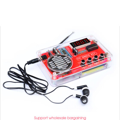 DIY FM Radio Electronic Kit Adjustable Frequency 150Hz-20KHz Soldering Project
