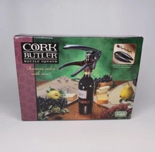 Cork Butler Wine Bottle Opener Easy Grip Lever System