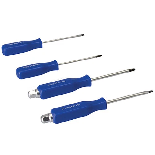 Mechanics Screwdrivers Magnetic Tips Hex Impact Bolster Engineers 12 Piece Set - Image 4 of 4